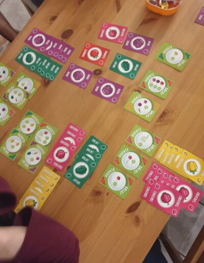 Spielszene des Spiels 'Punktesalat'